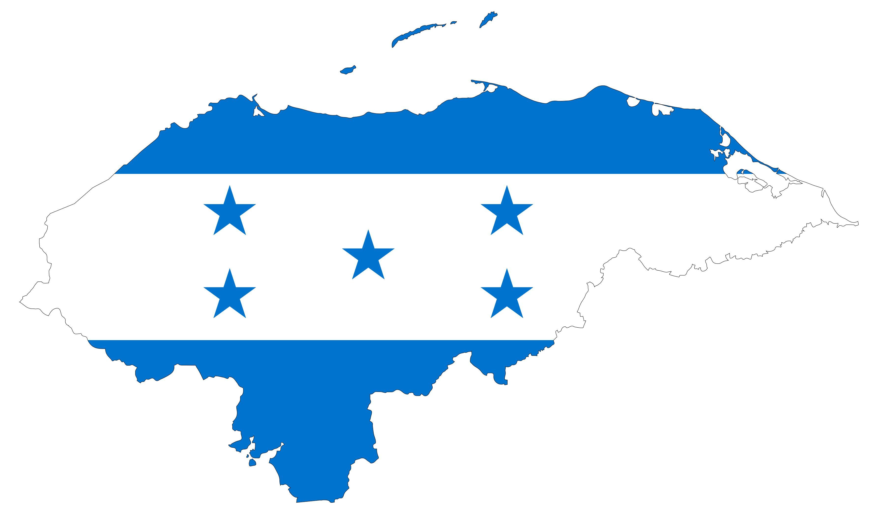 honduras drapeau