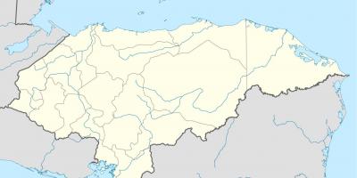 Carte montrant le Honduras
